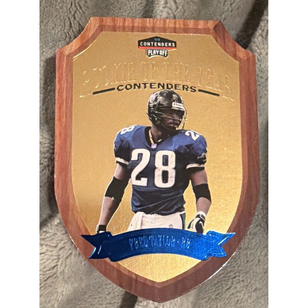 1998 Playoff Contenders - Rookie of the Year Contenders Fred Taylor #5 (RC)